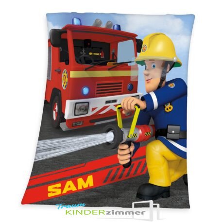 Feuerwehrmann Sam Kuscheldecke