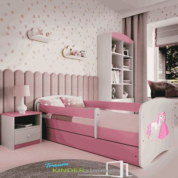 Kinderbett Prinzessin Weiss-rosa Kinderbett Prinzessin Weiss-rosa