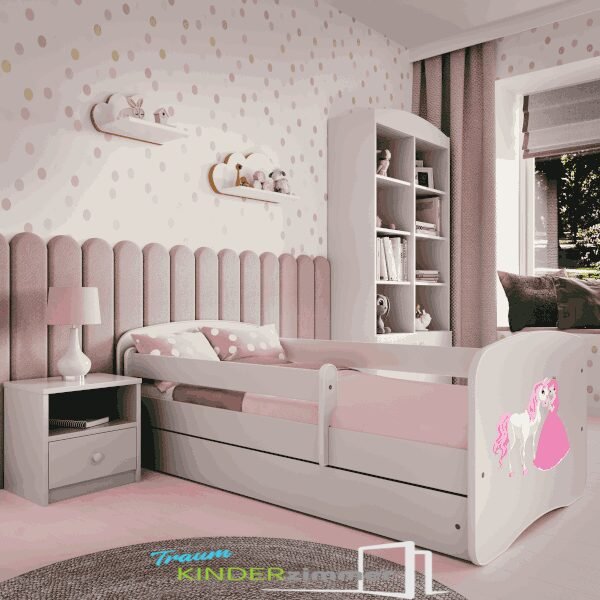 Kinderbett Prinzessin Weiss
