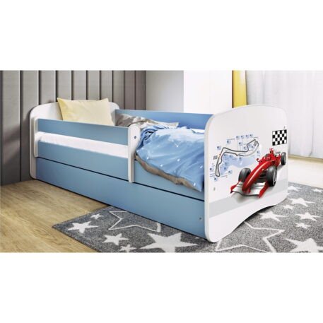 Kinderbett Formel 1 Blau