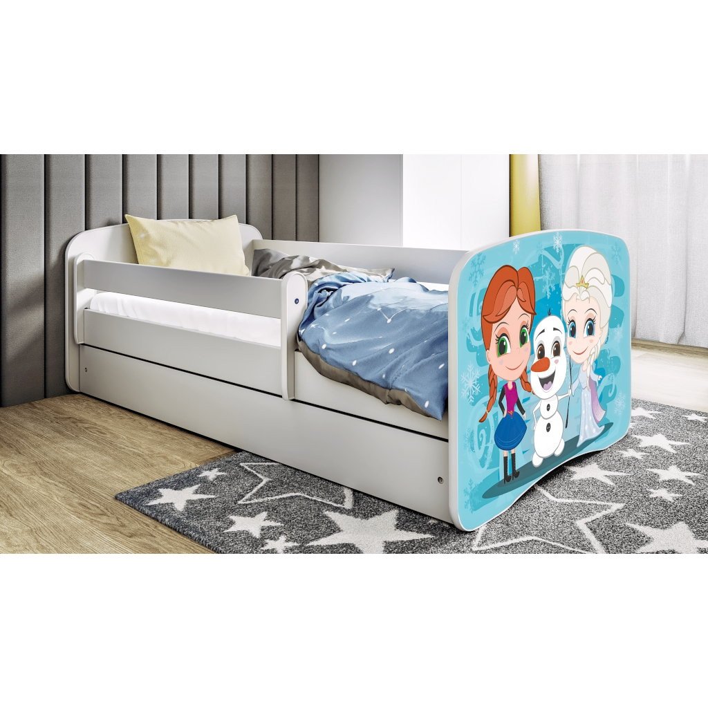 Kinderbett Frozen Weiß Kinderbett Frozen Weiß