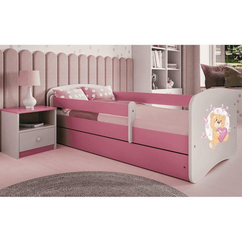 Kinderbett Teddybär Pink Kinderbett Teddybär Pink