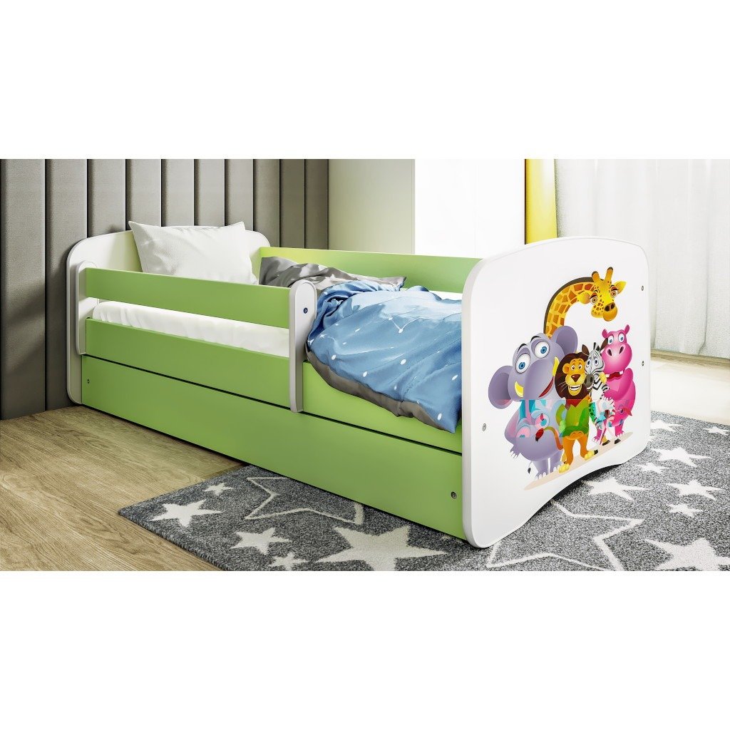 Kinderbett Zoo Grün Kinderbett Zoo Grün