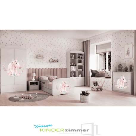 Einhorn Kinderzimmer Weiss