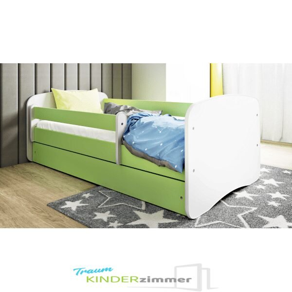 Kinderbett Martin Weiss-grün