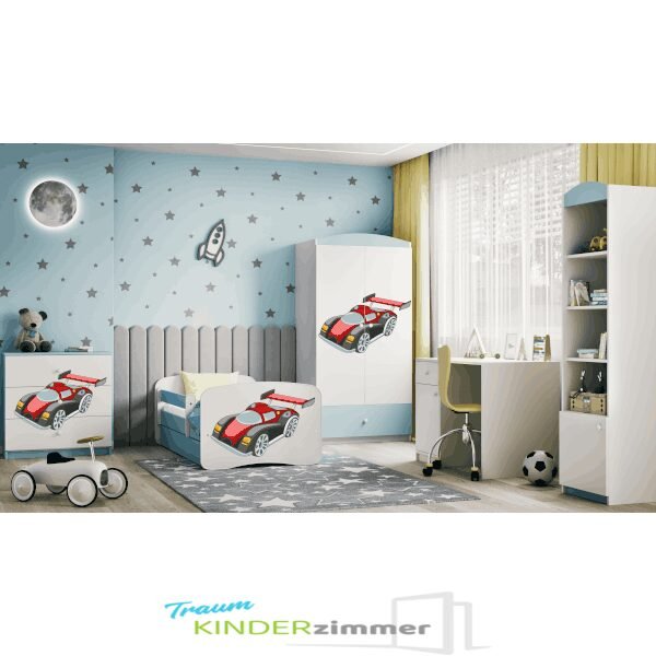 Kinderzimmer Auto Blau-weiss Kinderzimmer Auto Blau-weiss