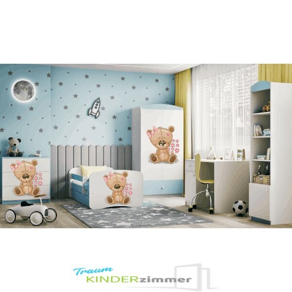 Kinderzimmer Teddy Blau-weiss Kinderzimmer Teddy Blau-weiss