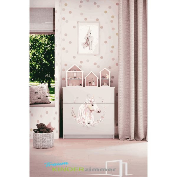 Einhorn Kommode Weiss