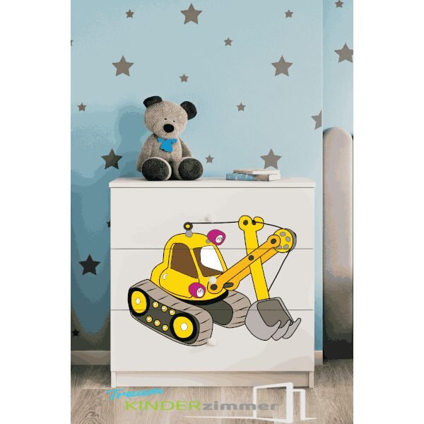 Kommode Bagger Weiss