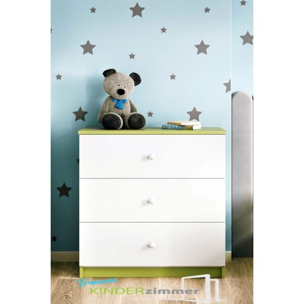 Kommode Martin Grün-Weiss