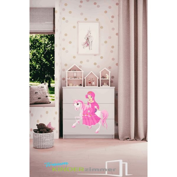 Prinzessin Kommode Weiss-Weiss Prinzessin Kommode Weiss