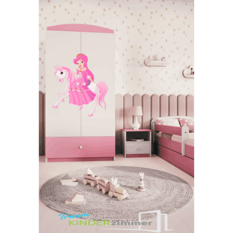 Prinzessin Schrank Weiss-Rosa