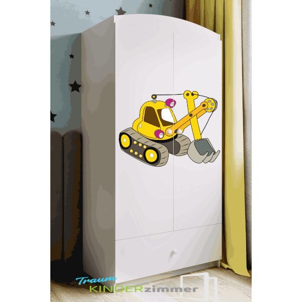 Schrank Bagger Weiss