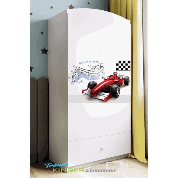 Schrank Formel 1 Weiss-Weiss Schrank Formel 1 Weiss-Weiss