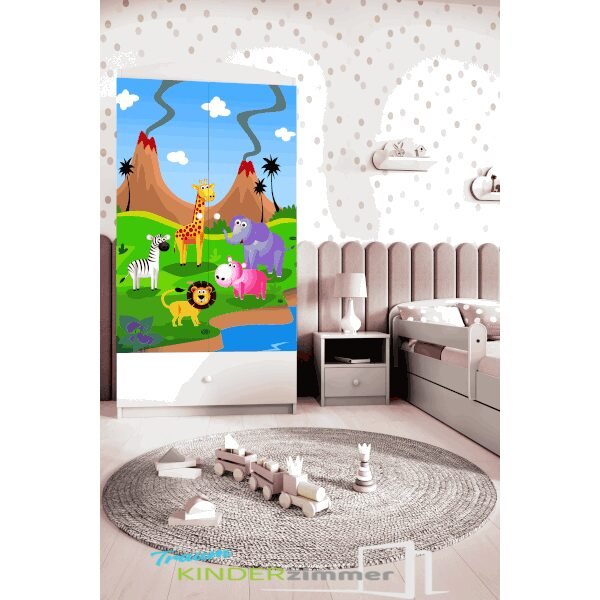 Schrank Safari Weiss