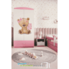 Schrank Teddy Weiss-Rosa