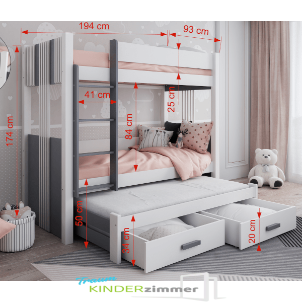 adrian-3-masse-min Adrian Stockbett für 3 Personen mit Bettkasten Masse