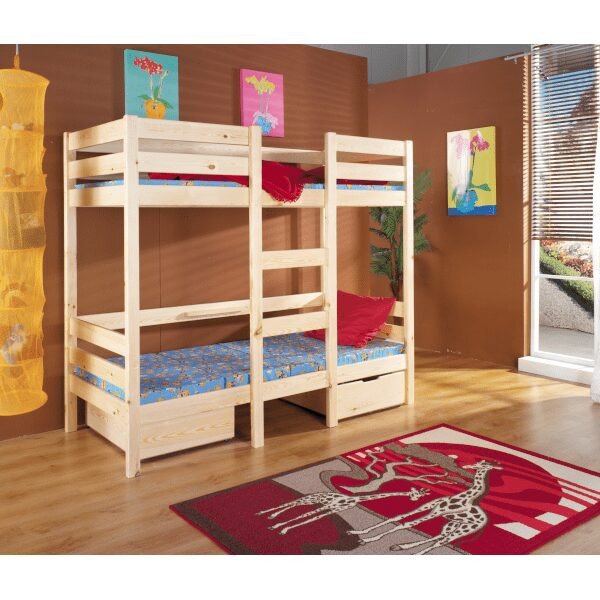 Stockbett Kinder Barti für 2 Personen Kiefer