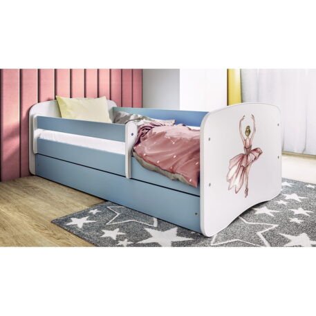 Kinderbett Ballerina Blau