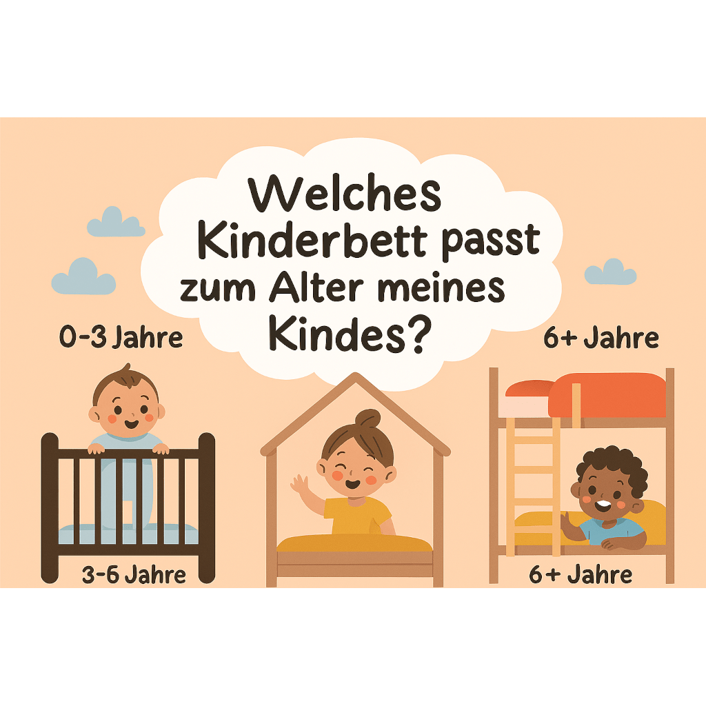 Welches Kinderbett passt zum Alter meines Kindes